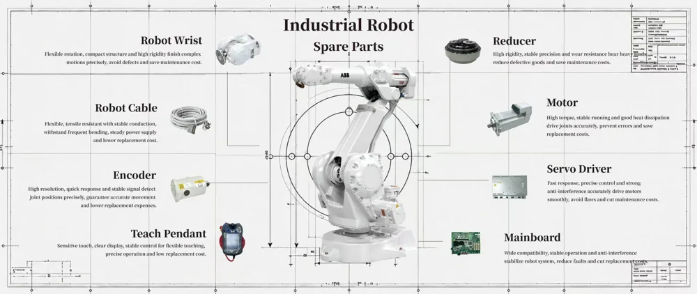 Comparison of Technologies Among the Four Major Families of Industrial Robots