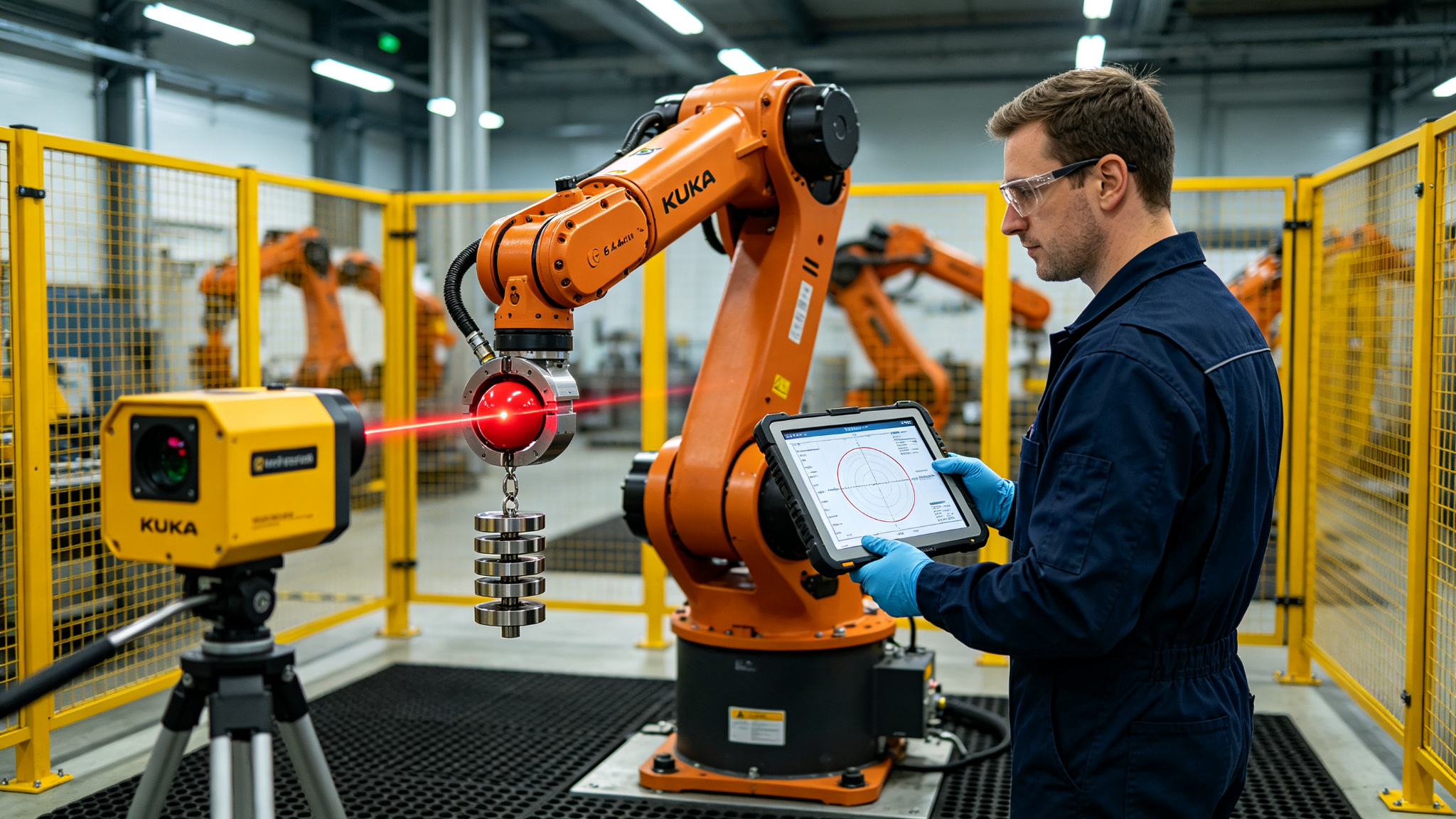 How to Accept a Robot After Repair? Accuracy, Load, Continuous Operation, and Safety Testing