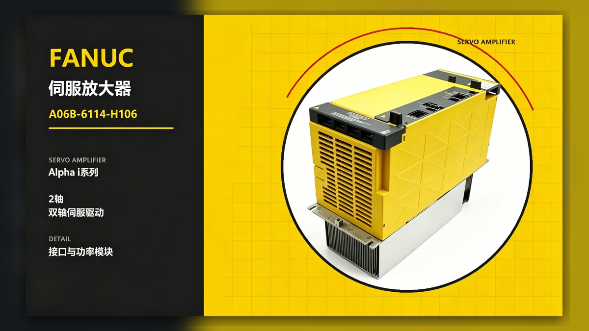 FANUC A06B-6114-H106 伺服驱动器