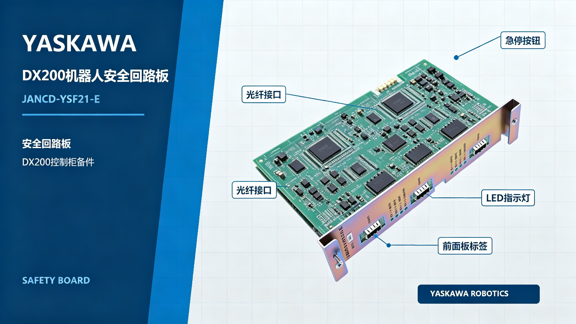 YASKAWA DX200 Robot Safety Circuit Board