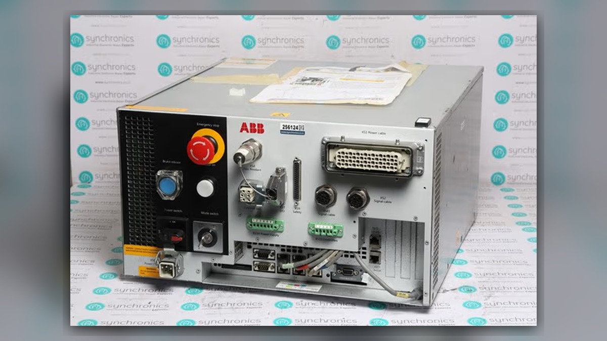 ABB IRC5 Robot Repair for an Undetected Drive Unit