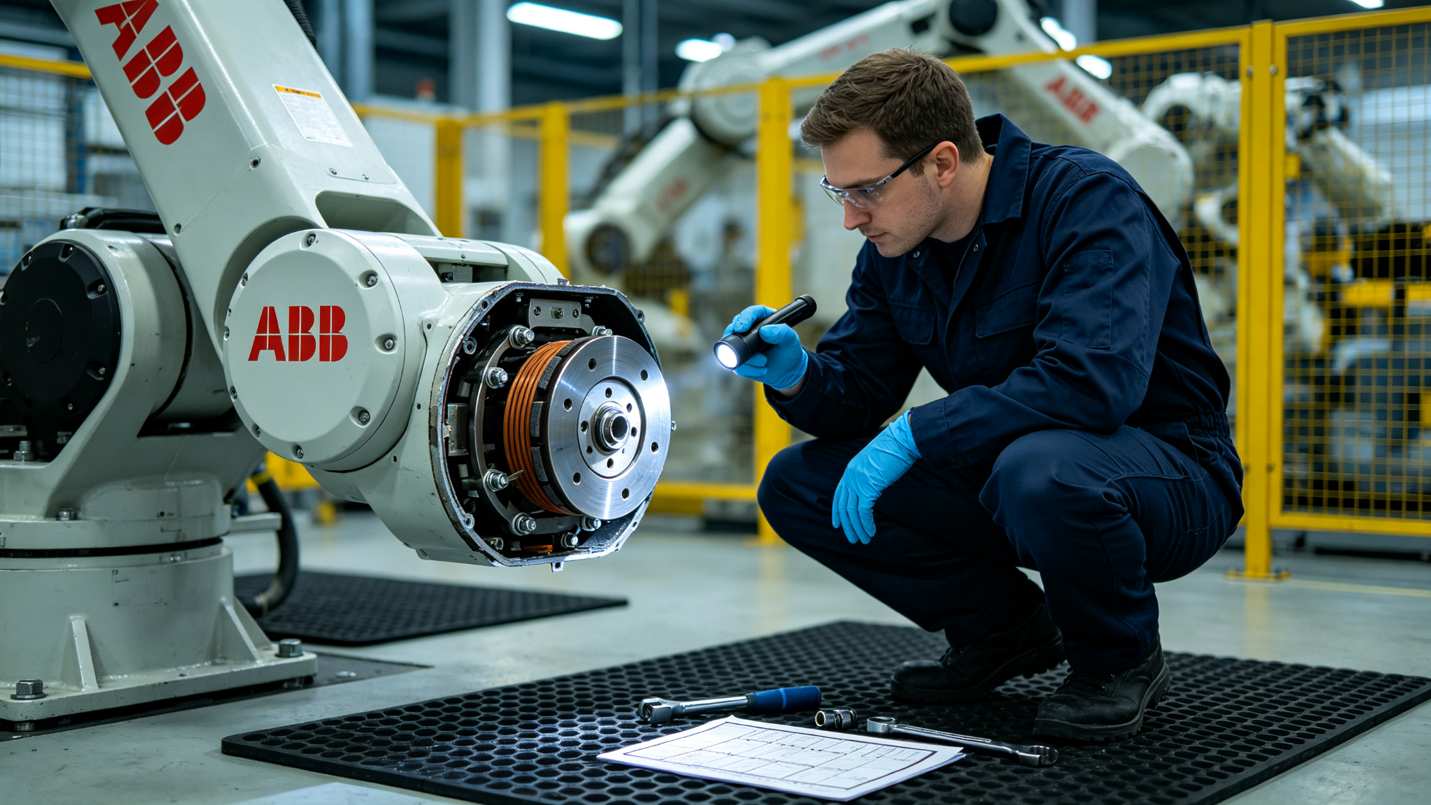 How to Diagnose Abnormal Noises in ABB Robot Body? Inspection of Reducers, Bearings, Brakes, and Cables